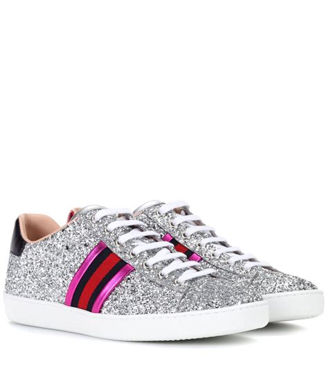 sparkly gucci sneakers